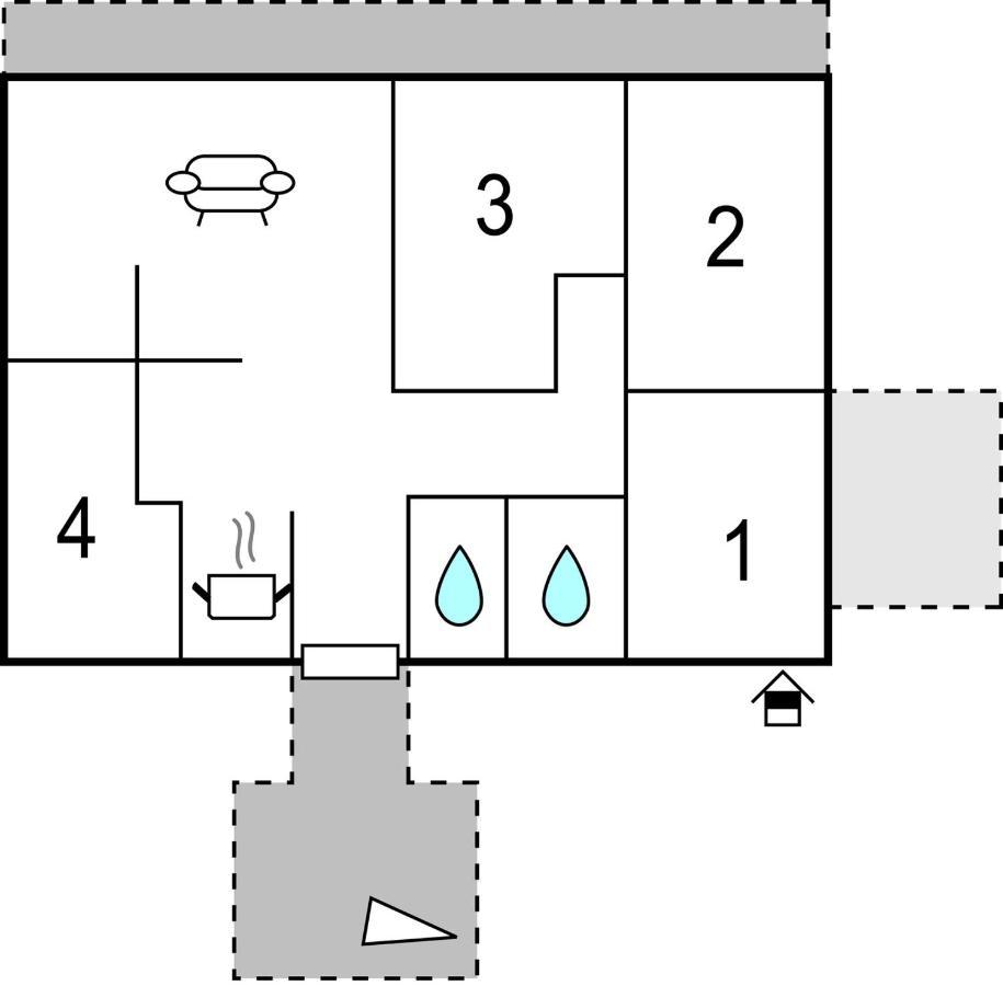4 Bedroom Nice Apartment In 오파티아 외부 사진
